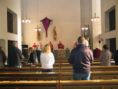 Palmsonntag in Heilig Kreuz